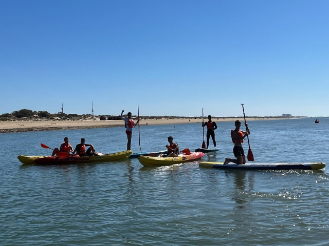  Kayak route in New Portil 