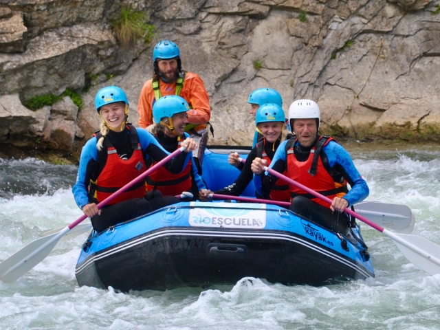 A bordo della zattera