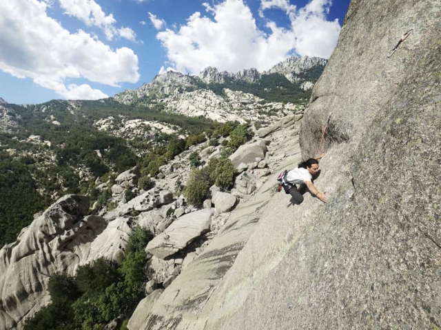  Klettern im Sierra de Guadarrama 