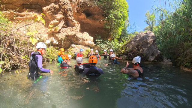 Opinião de Vanesa sobre Rota de canyoning Gorgo de la Escalera em Anna