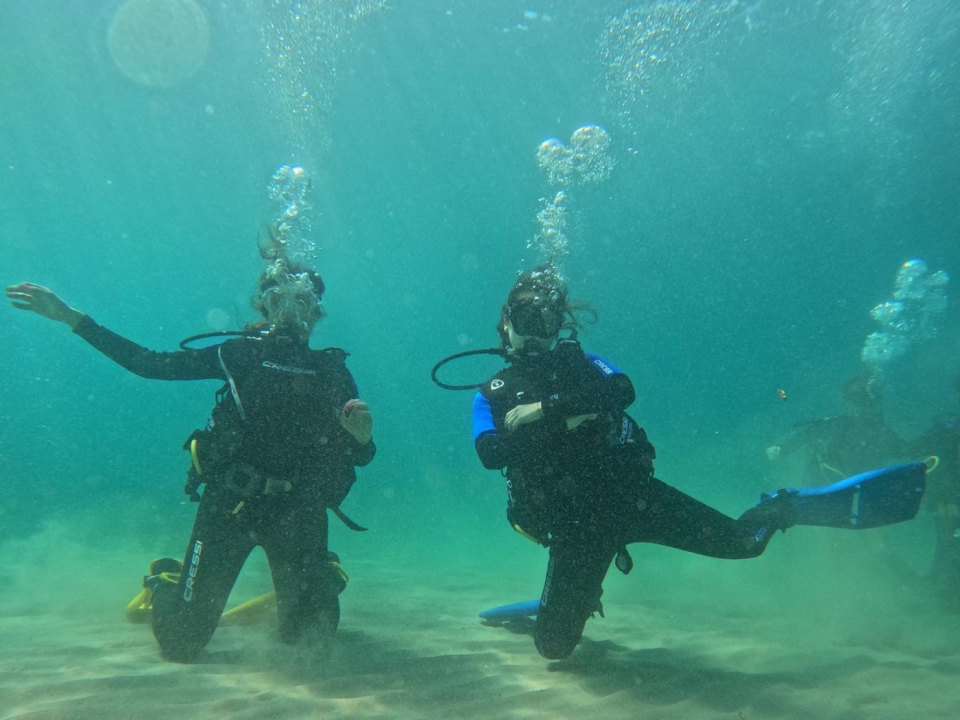 Tauchen als Paar   Tauchen als Paar