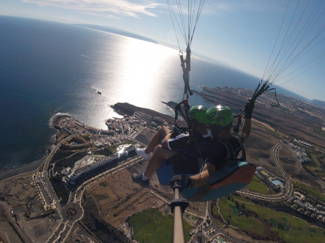  Paragliding flight in Tenerife 