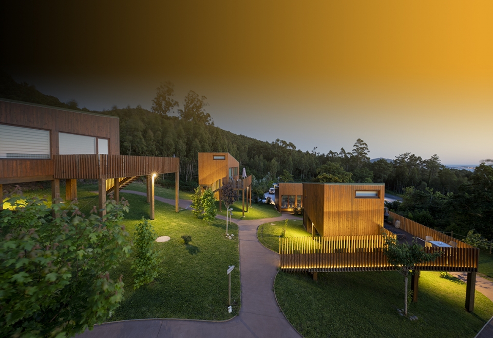  Blick auf die Carnota Nester 