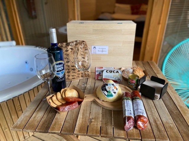  Mittagessen mit typischen Produkten 