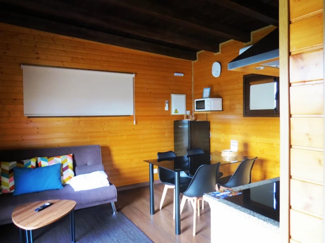  Wohnzimmer und Küche 