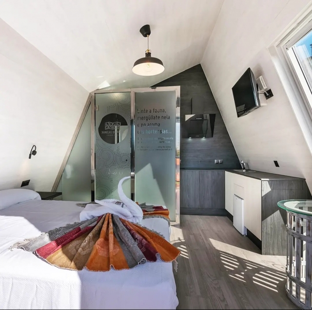  Detail des Innenraums der Hütte 