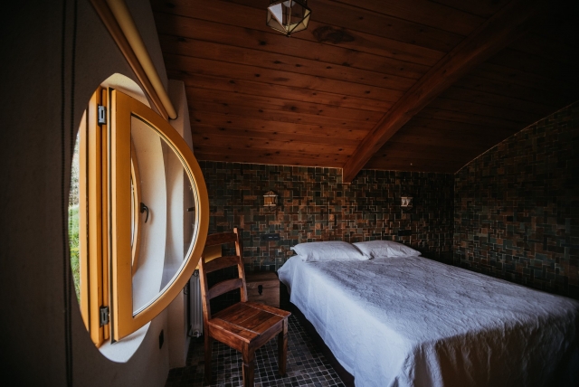  Detail des Schlafzimmers 