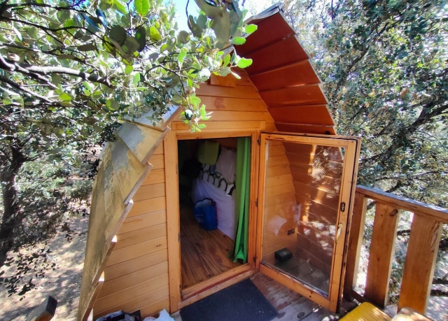 Entrada de la Cabañas