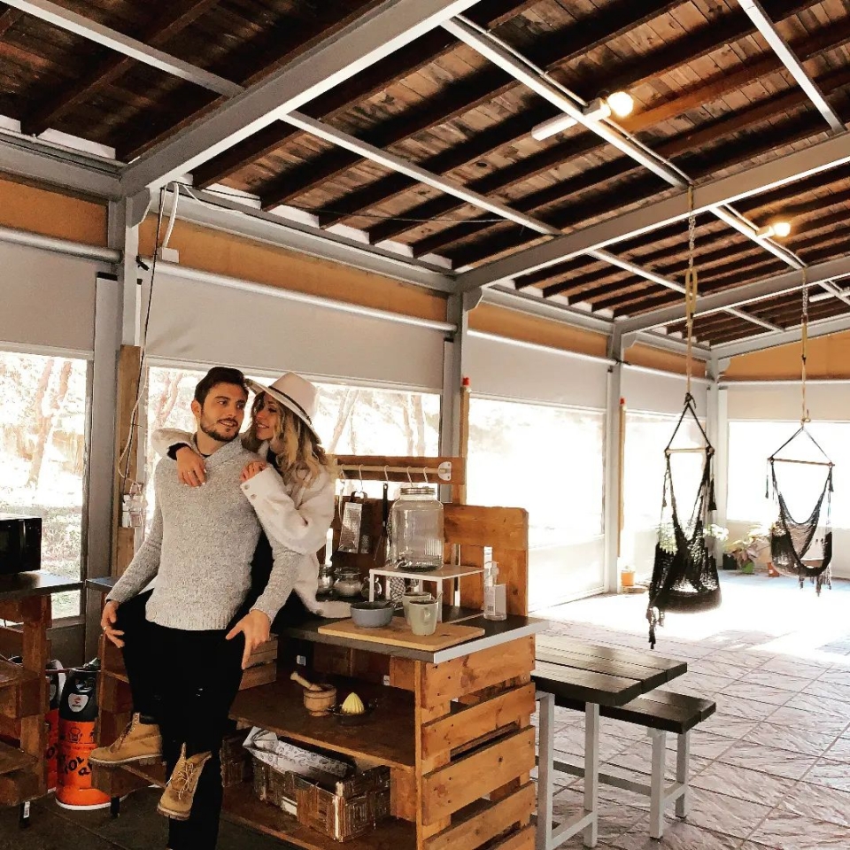 Disfrutando en apreja