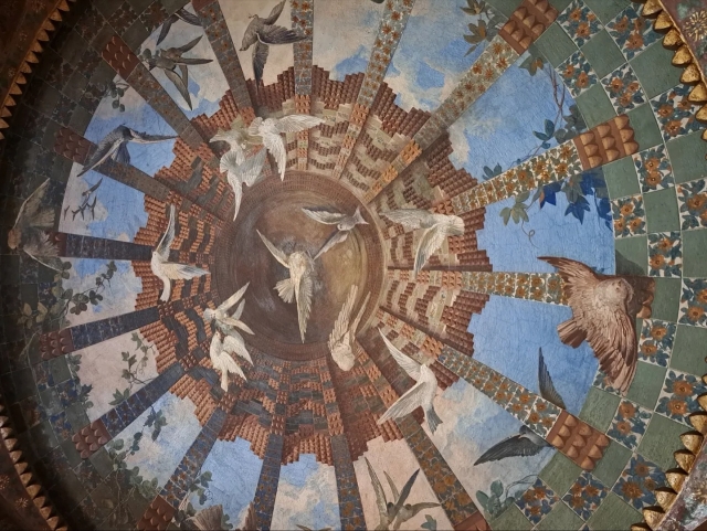  Cúpula do teto da sala