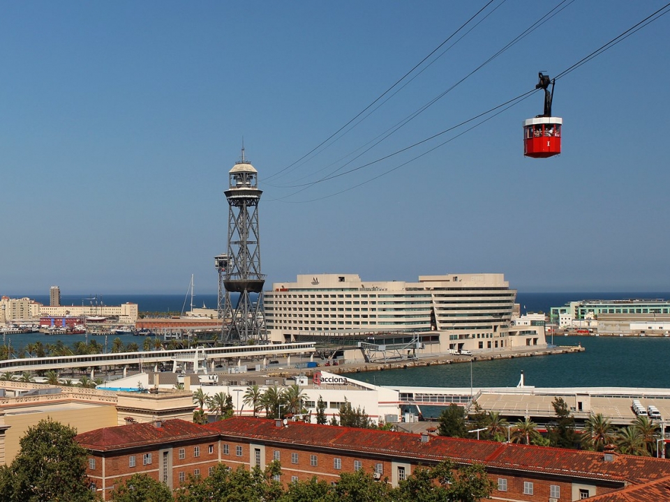 Suba no Teleférico de Barcelona 