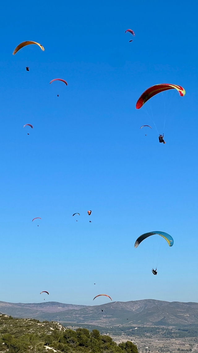  Explore o céu de Valência em parapente 