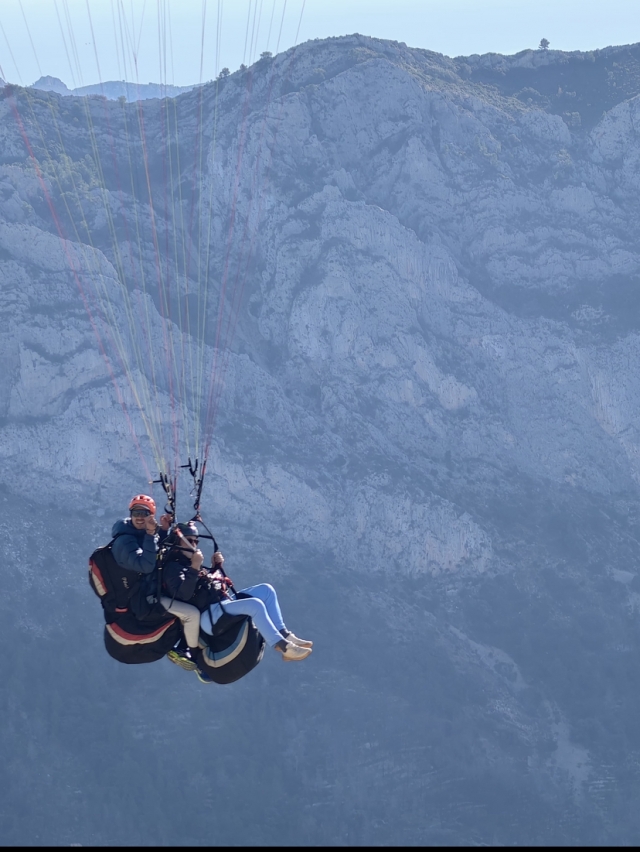  Parapente sobre a Serranía de Villas del Arzobispo 