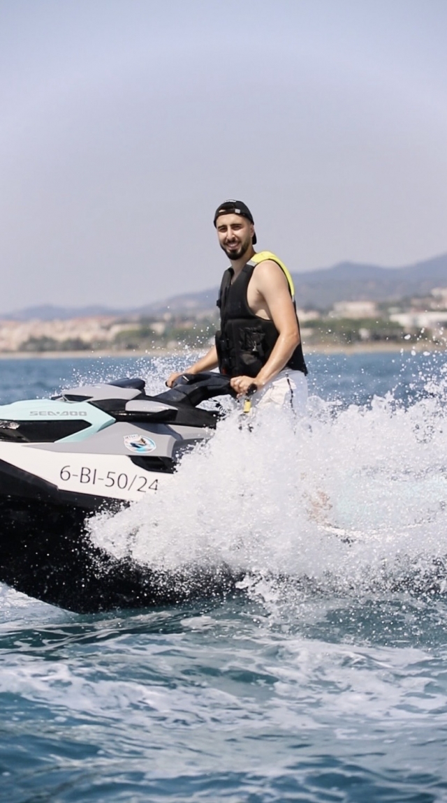 Aventura acuatica en jet ski