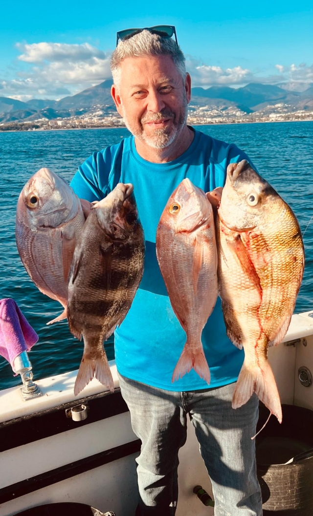 Pescando en Malaga