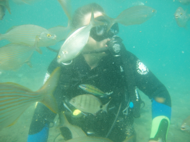 Diving baptism 