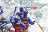 Wildwasser-Rafting auf dem Fluss Ésera, Abschnitt Pirámides, 2 Stunden
