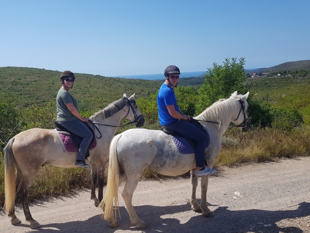 Visita della regione a cavallo 