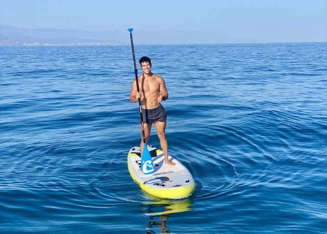  SUP im Mittelmeer 