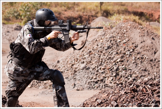 Partida de gotcha en Madrid