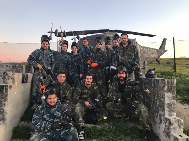  Paintball con 400 palline 