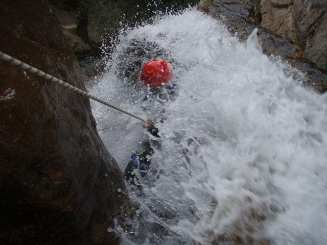  Descente dans l'eau 