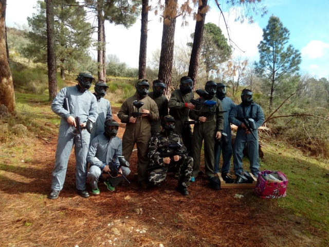 Equipo de paintball