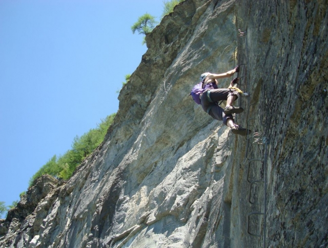  Climbing the staples 