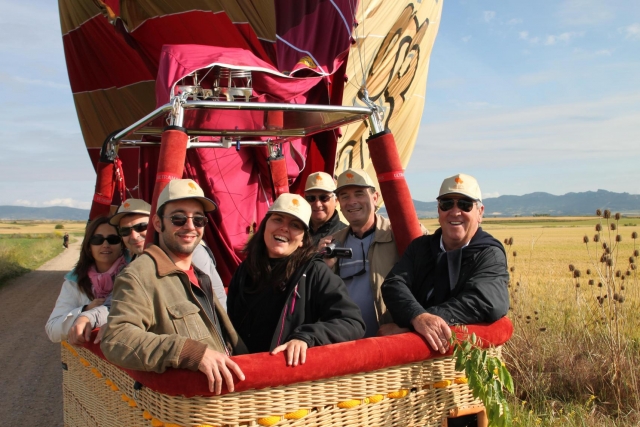 Fliegen im Ballon über La Rioja 