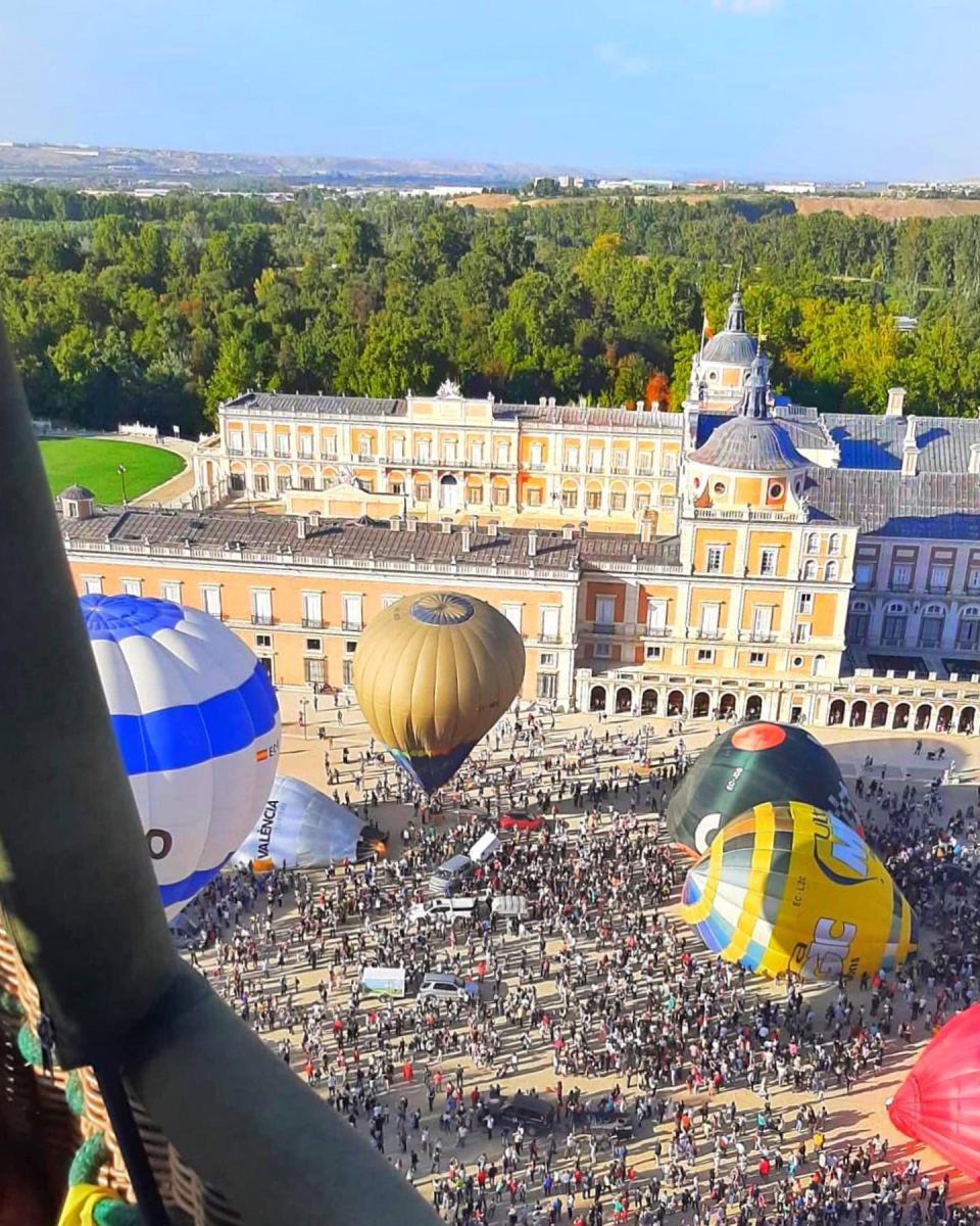  Ballonflug über Madrid 