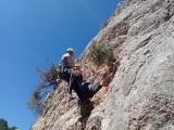 Cursillo de Rápel 2 horas, cerca de Calpe