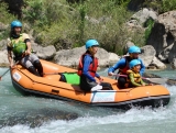 Descenso de rafting en el río Gállego 3h, niños