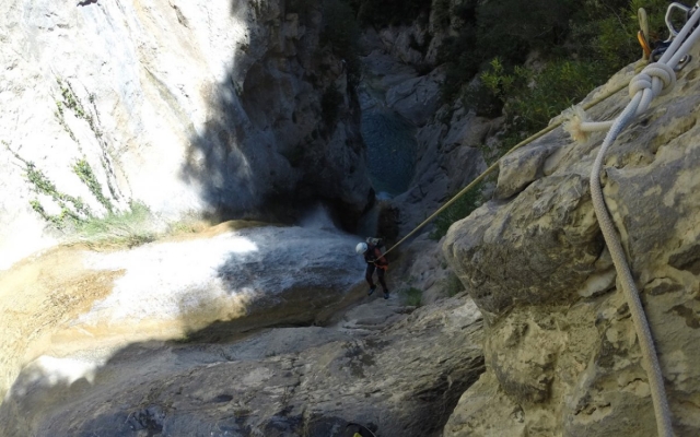 Descenso del barranco de Sant Aniol