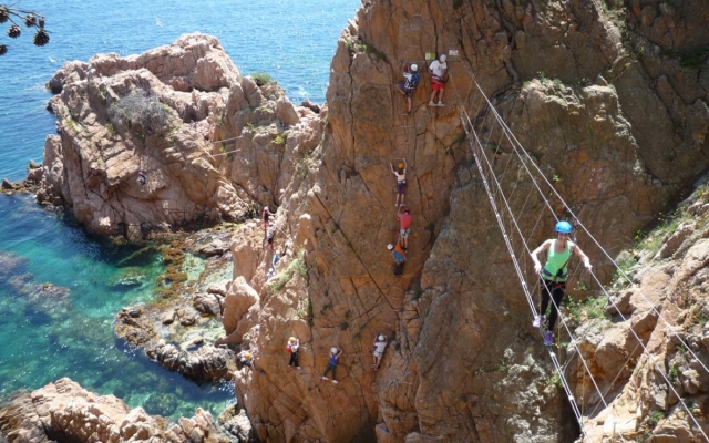  Klettersteig in Girona 