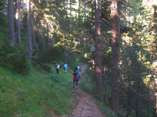 Subiendo al Pedraforca en familia