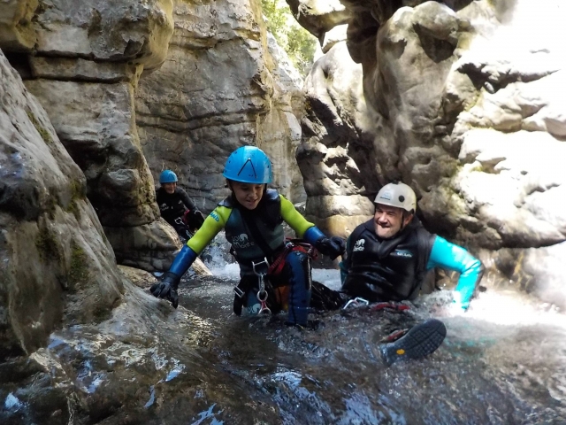  Inside the ravine 