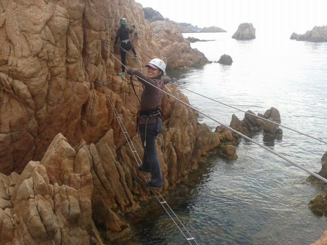 Via ferrata Sant Feliu de Guixols