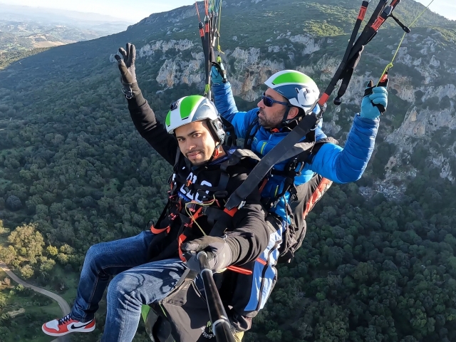 Biplaza Paraglide in Cádiz 