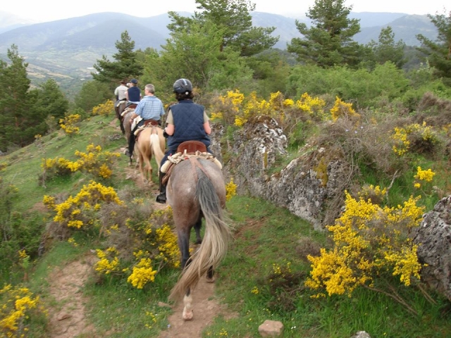 itinerario a cavallo da San Leonardo de Yague 
