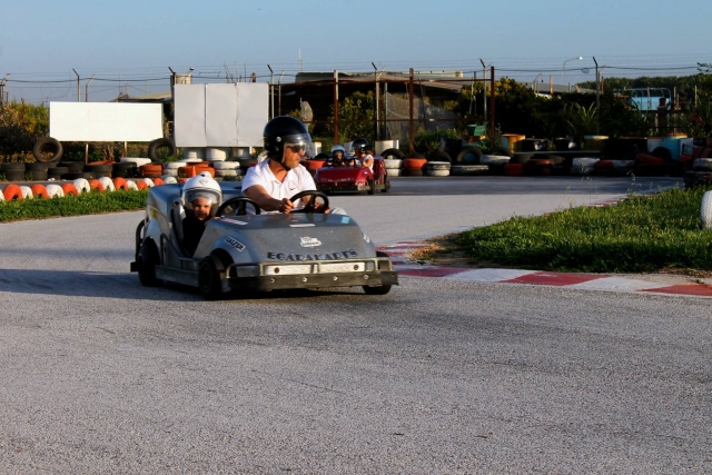 Tanda karting 8' en kart biplaza niño, Almayete