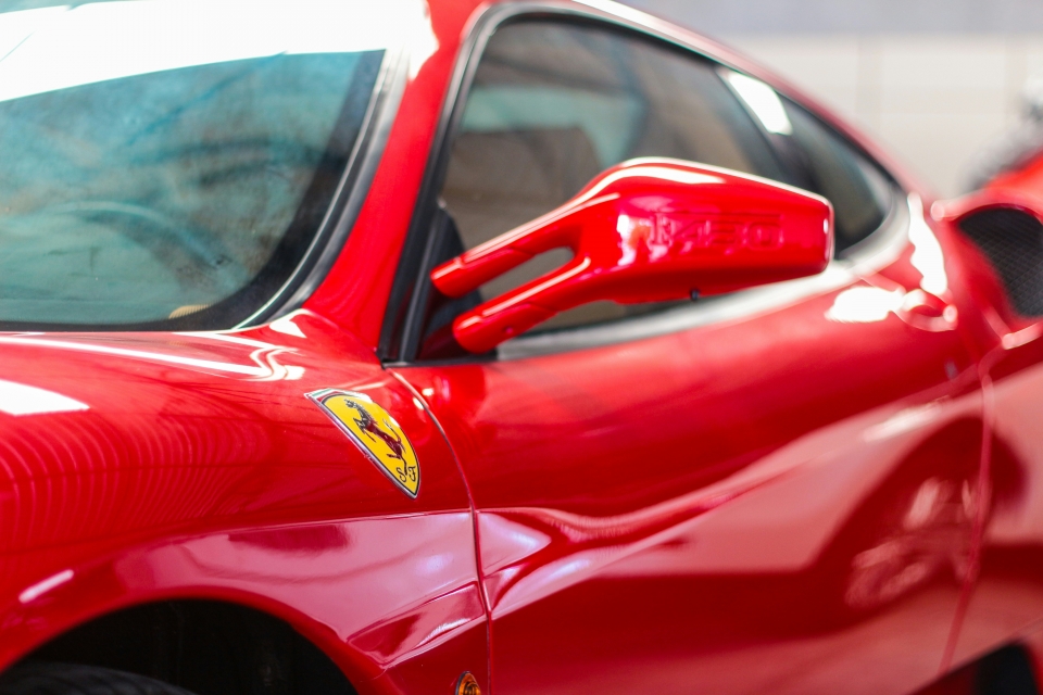 Vollgas mit dem Ferrari 