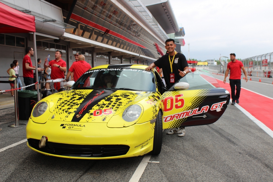 Deportivo Porsche en Barcelona