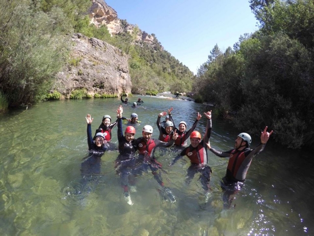  Canyoning route of Ventano Diablo 