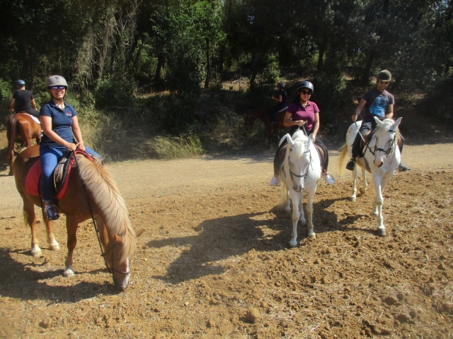  Escursione a cavallo nel Montseny 
