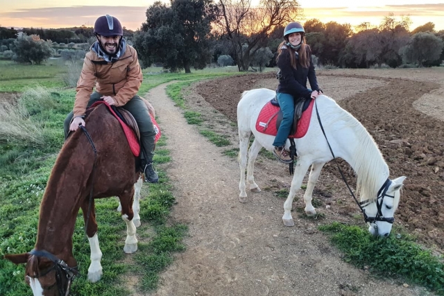  Percorso a cavallo come coppia 