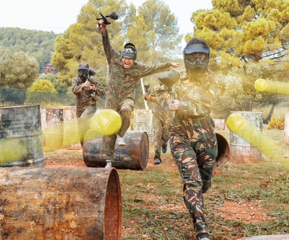  Paintball-Spiel 
