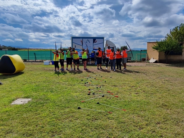  Batalha de Arco e flecha com amigos 