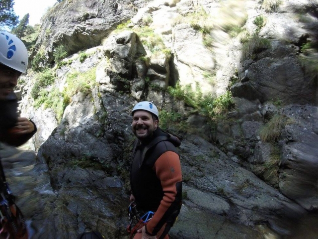 Descenso de barranco en Girona