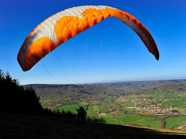 Parapendio a Sopelana 