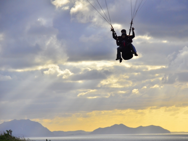  Parapendio in tandem a Sopelana 